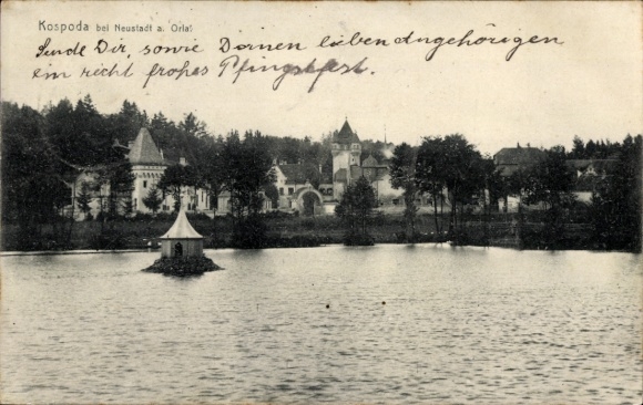 Ak Kospoda in Thüringen, Ufer
