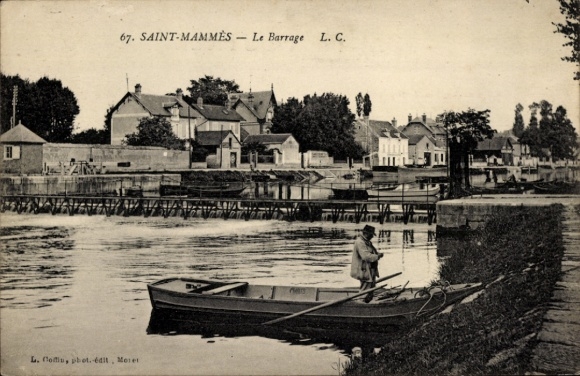 KP Saint Mammès Seine et Marne, Zapora