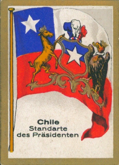 Collection picture Bulgaria flag pictures No. 350 Chile, standard of the president
