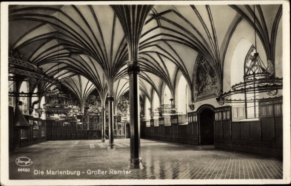 KP Malbork Marienburg Prusy Zachodnie, Zamek Marienburg, Remter Wielkopolski