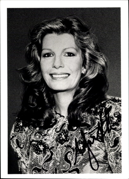 Photo Princess Yasmin Aga Khan, portrait, autograph