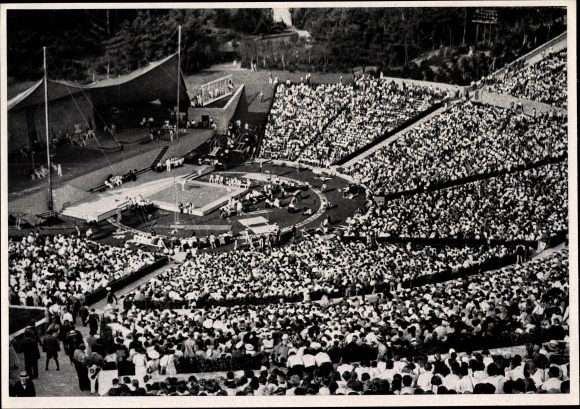 Collection picture Olympia 1936, Dietrich Eckart open-air stage, gymnastics competitions