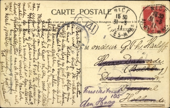 Postcard Monaco, Garde d´honneur de SAS le Prince, honor guard