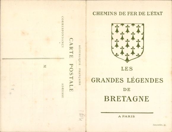 Klapp Ak Chemins de Fer de l'Etat, Les Grandes Legendes de Bretagne, le Pecheur en la Sirene