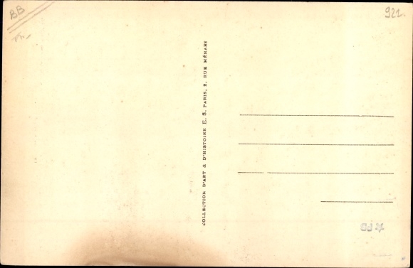 Postcard General Cavaignac, Portrait, Battle of Isly
