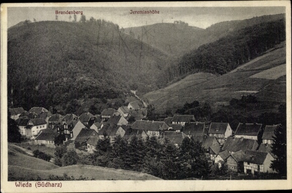 KP Wieda Walkenried Harz, widok ogólny, Brandenberg, Jeremiashöhe
