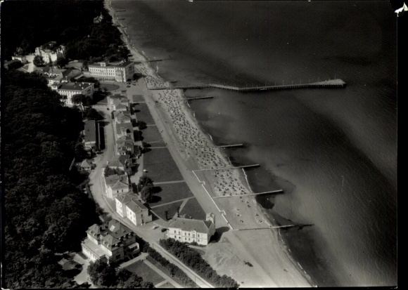 Photo Seaside resort Heiligendamm Bad Doberan, aerial photograph