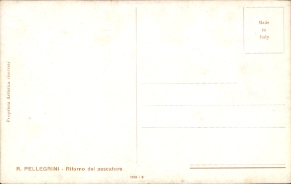 KP artysty Pellegrini, R., Ritorno del Pescatore