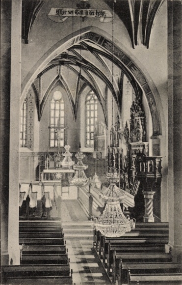 Ak Sayda im Erzgebirge, Stadtkirche
