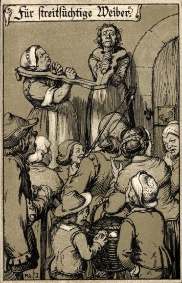 Artist Postcard Jodolfi, For Quarrelsome Women