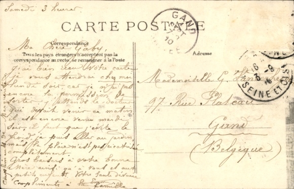 PC Paris, Crue de la Seine, January 29, 1910, Rue Diaz