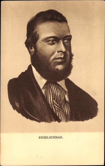 Postcard portrait of a Man, Englishman