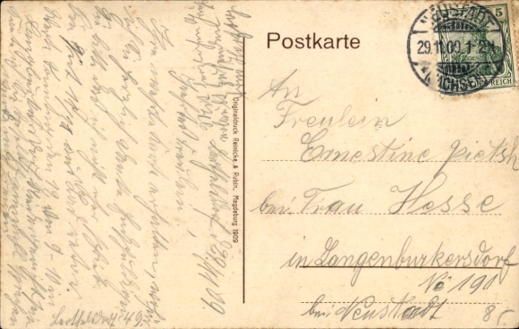 Postcard Bad Neustadt an der Saale Lower Franconia, Arthur Richter Park in Neustadt an der Saale