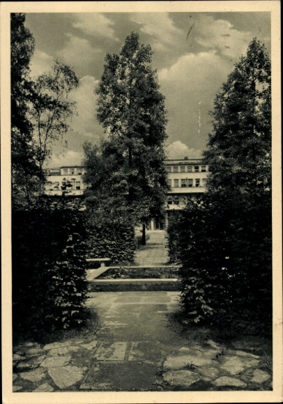 Ansichtkaart Dresden Striesen, Rudolf Heß Ziekenhuis, Fürstenstraße 74