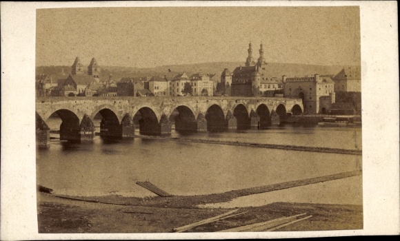 Photo Koblenz in Rhineland Palatinate, Moselle side, bridge