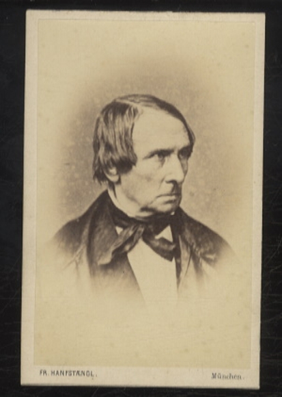 CdV Portrait Foto Peter von Cornelius Deutscher Maler u. Vertreter des Nazarener Stils