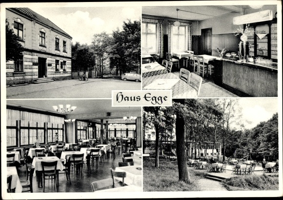 Ak Egge Zurstraße Waldbauer Breckerfeld im Sauerland, Gasthaus Haus Egge