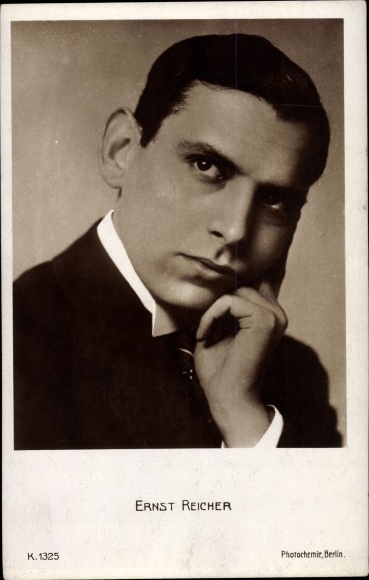 Postcard Actor Ernst Reicher, Portrait, PH, K. 1325