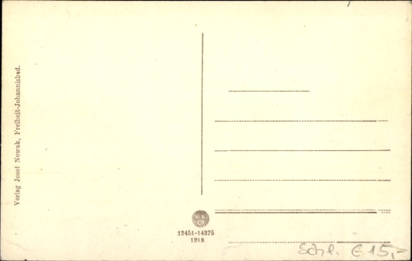Postcard Horní Maršov Marschendorf in the Giant Mountains Region Königgrätz, Paper Mill Company Röder