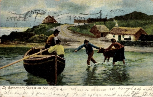 KP Connemara County Galway Irlandia, Wyjazd na jarmark
