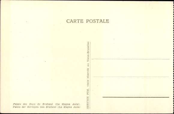 KP Brussels, Wystawa Światowa 1935, Palais Ducs de Brabant, Vieux Bruxelles