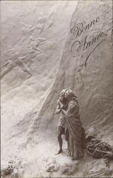 Postcard Mastroianni, Domenico, Bonne Annee, Happy New Year