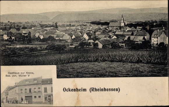 KP Ockenheim w Rheinhessen, Panorama, Zajazd zur Krone