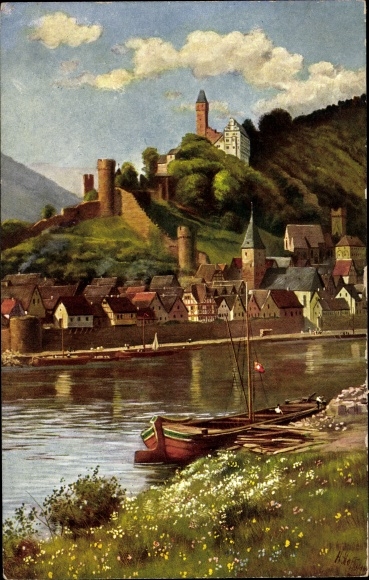 Artist PC Hoffmann H., Hirschhorn am Neckar, general view