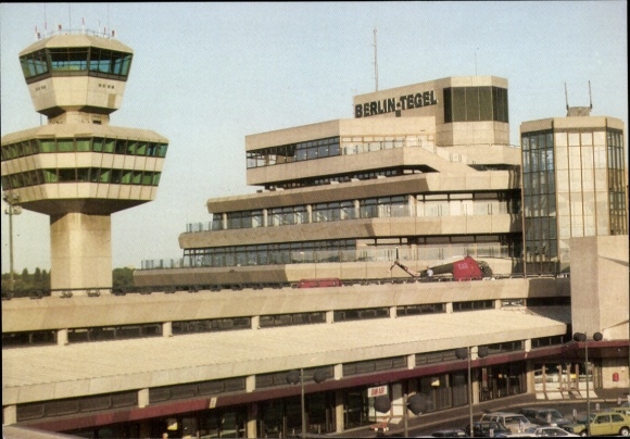 Ak Berlin Reinickendorf Tegel, Flughafen