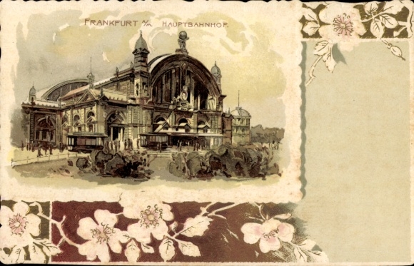 Chromo-Litho Frankfurt am Main, Hauptbahnhof