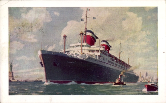 Ak-stoomschip SS America, USL