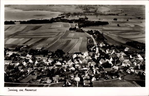 Postcard Inning am Ammersee Upper Bavaria