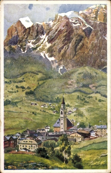 PC Cortina d'Ampezzo Veneto, general view, Cofana