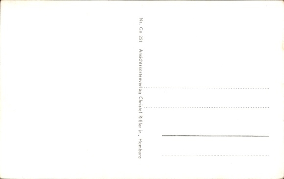 Postcard Geesthacht on the Elbe, panorama