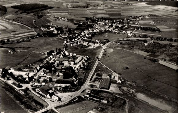 Postcard Thalfang in the Hunsrück, total view