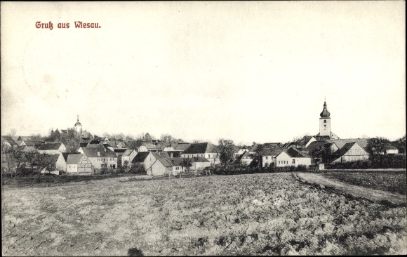 KP Wiesau in der Oberpfalz, widok całości wsi