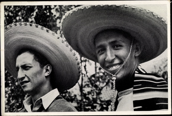 Collection picture Olympic Games 1936, Mexican basketball players