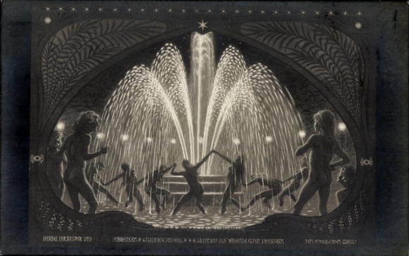 Art Nouveau artist Postcard Fidus, The Radiant Source, No. 58
