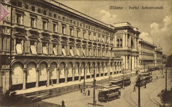 PC Milan Lombardia, Galleria Vittorio Emanuele, trams
