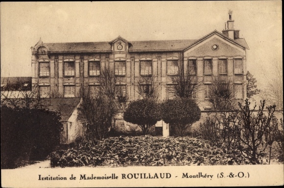 Ak Montlhery Essonne, Institution de Melle Rouillaud