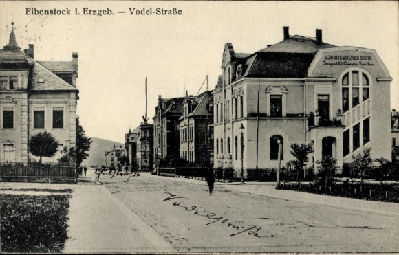 PC Eibenstock in the Erzgebirge Saxony, Vodelstraße
