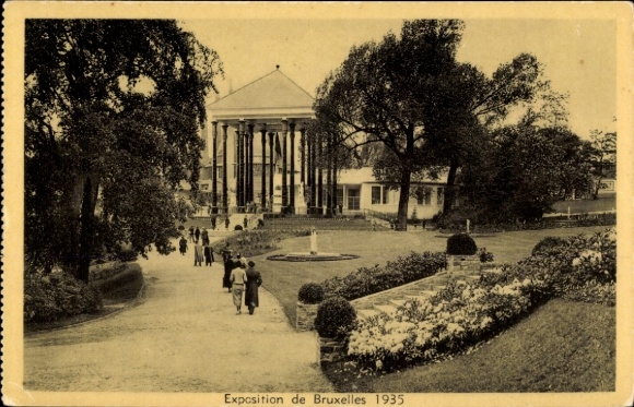 KP Bruksela, Wystawa Światowa 1935, część parkowa