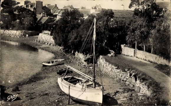 Postcard Île de Batz Finistère, Le Vil