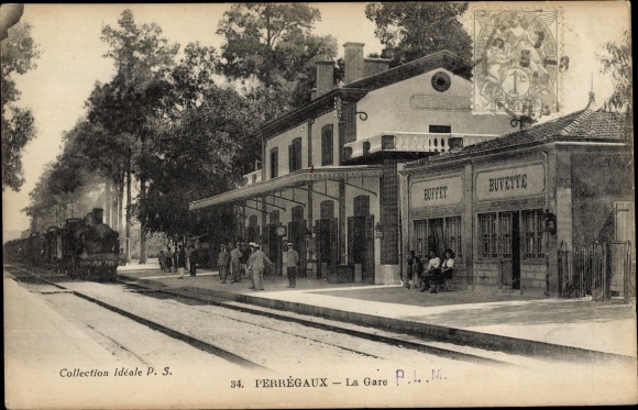 Ak Perregaux Mohammadia Algerije, treinstation