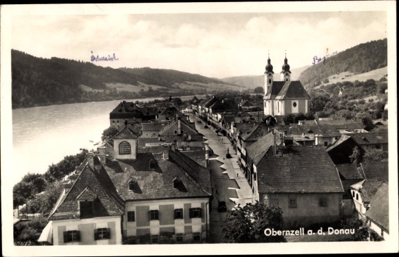 PC Obernzell on the Danube Lower Bavaria, Panorama