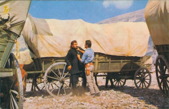 Collector's card Karl May, film scene Winnetou III, Among Vultures, No. 218, Weller