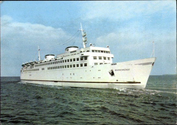 Postcard ferry Warnemünde
