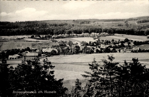 Ak Brünnighausen Coppenbrügge Niedersachsen, Panorama