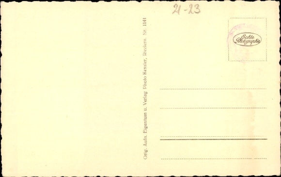 Postcard Mittelberg in Kleinwalsertal Vorarlberg, Bühlalpe, Widderstein