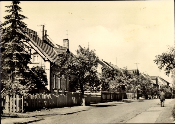 Postcard Benndorf in Saxony Anhalt, Ernst Thälmann Strasse